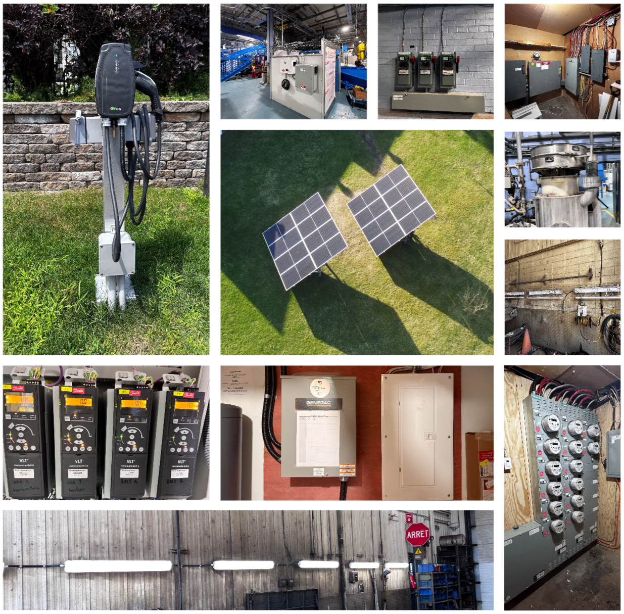 Installation de panneau électrique